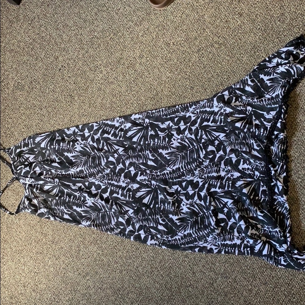 Black Swimsuit Coverup